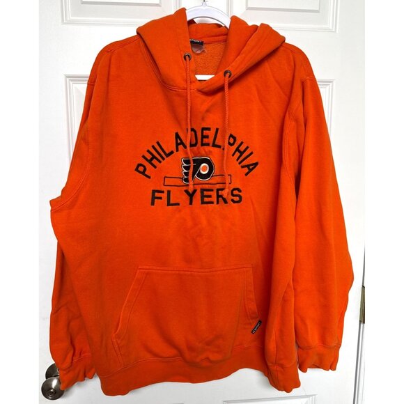 Vintage Distressed Philadelphia Flyers Hockey Sweatshirt Hoodie Men’s XLarge - Picture 1 of 7